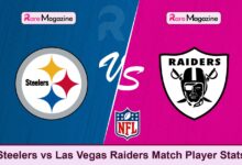 Steelers vs Las Vegas Raiders Match Player Stats