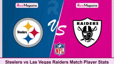 Steelers vs Las Vegas Raiders Match Player Stats