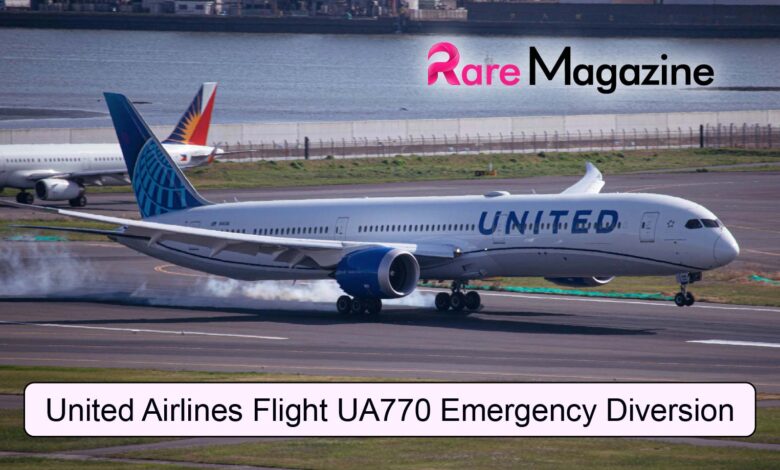 United Airlines Flight UA770 Emergency Diversion