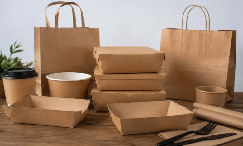 Customised paper food packaging