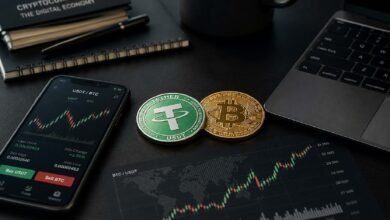 Exchanging Tether (USDT) for Bitcoin (BTC)
