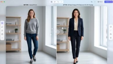 face swap and AI clothes changer