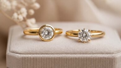 Bezel vs Prong Settings