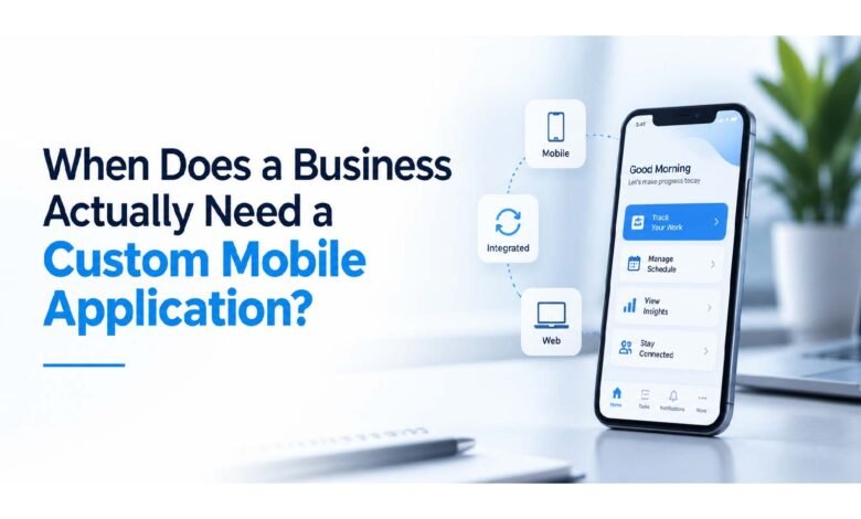 Custom Mobile Application